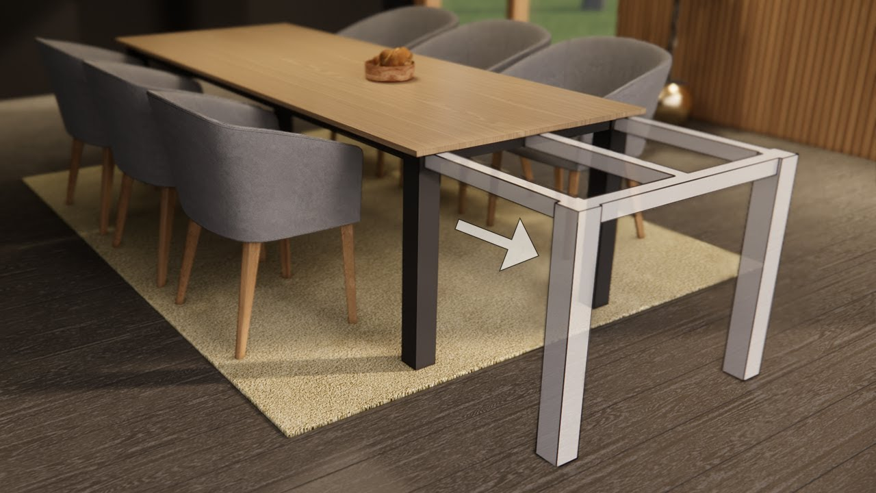 How To Build A Extendable Dining Table At Daryl Hudson Blog for
