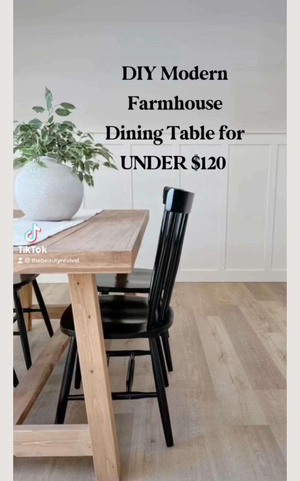 How To Build A Farmhouse Table - The Duvall Homestead | Diy Dining ... in Beyond the Basics How to Create a Dining Room Table That Wows