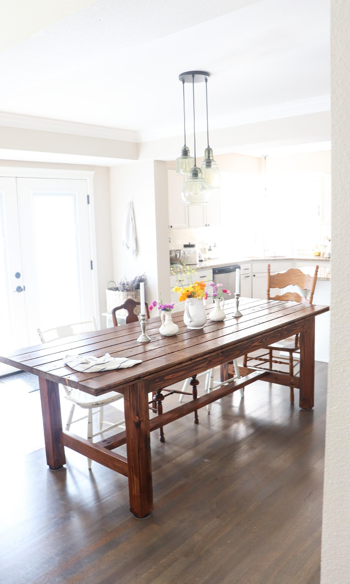 How To Build A Rustic Dining Room Table with regard to