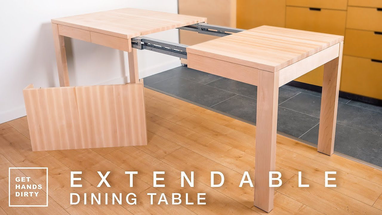 How To Build An Extension Dining Table At Scott Steward Blog inside