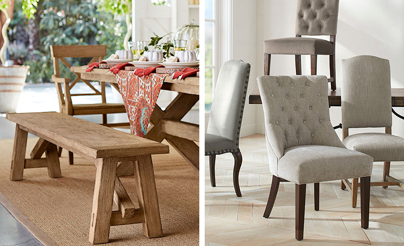 How To Choose Dining Room Chairs | Pottery Barn throughout Beyond the Basics How to Select a Dining Table When Chairs Aren't Included