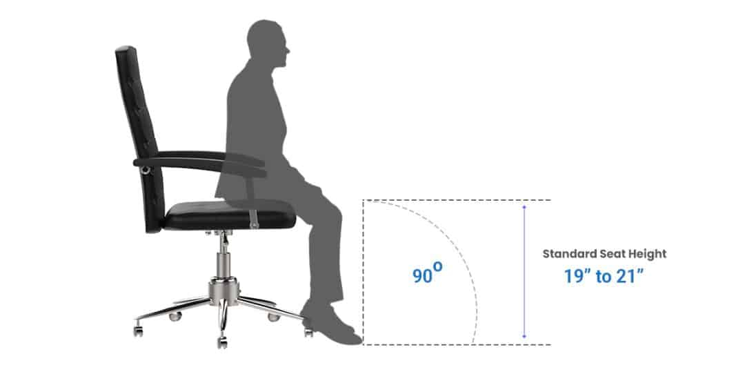 How To Choose Office Chair Dimensions: Size For Comfort in