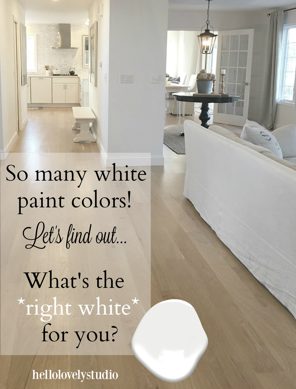 How To Choose The Best White Paint Color Every Time! {Home Decor Ideas ... with