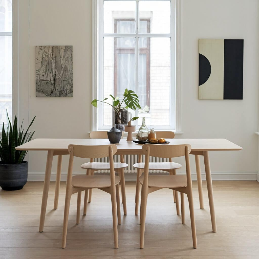 How To Choose The Perfect Light Wood Dining Table For Your Home - Top ... for Finding the Perfect Wood Dining Table Base for Your Home