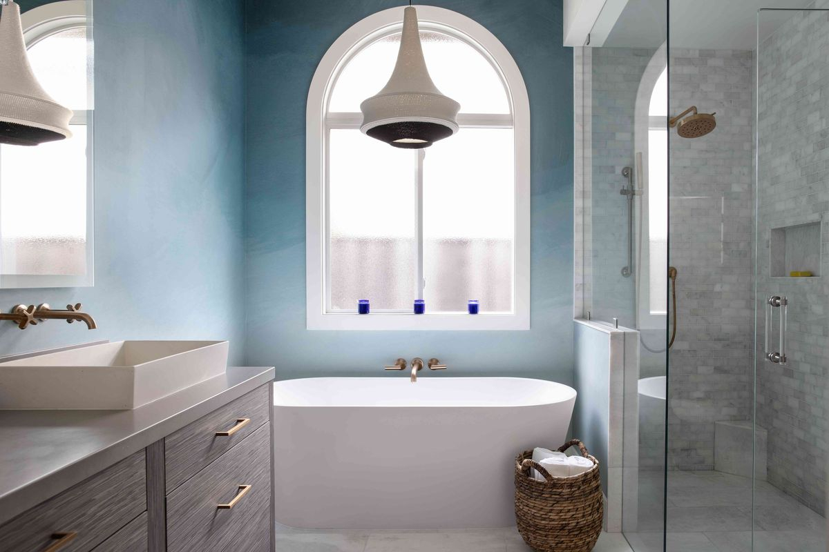 Beyond White How to Select Bathroom Paint Colors for Impact