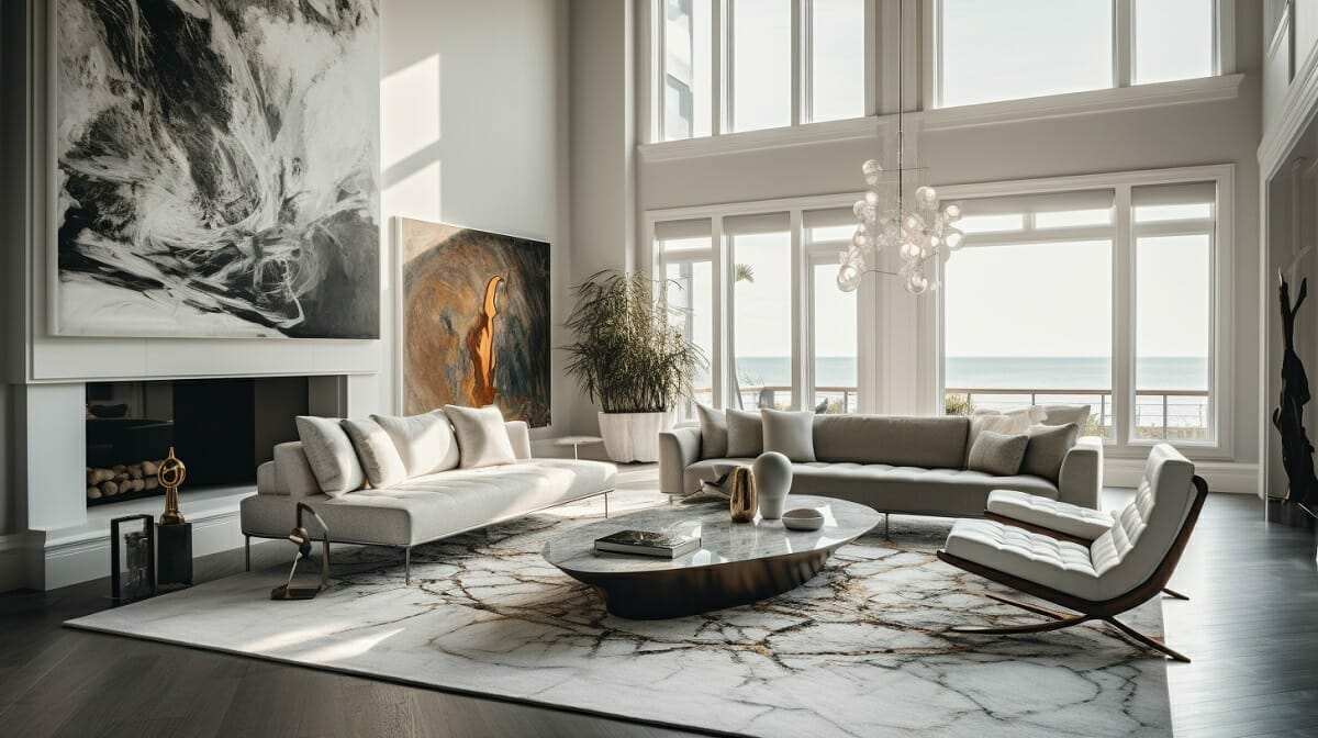 How To Decorate A Coffee Table Like A Pro - Decorilla Online Interior ... regarding The Art of Arranging Your Coffee Table Like a Pro