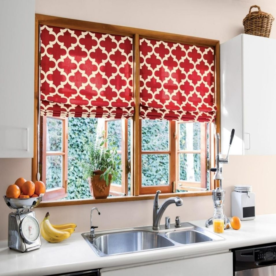 How To Decorate Your Sink Area With Kitchen Curtains | Iconic Linen intended for From Sunlight to Style How Modern Kitchen Curtains Transform Your Cooking Area
