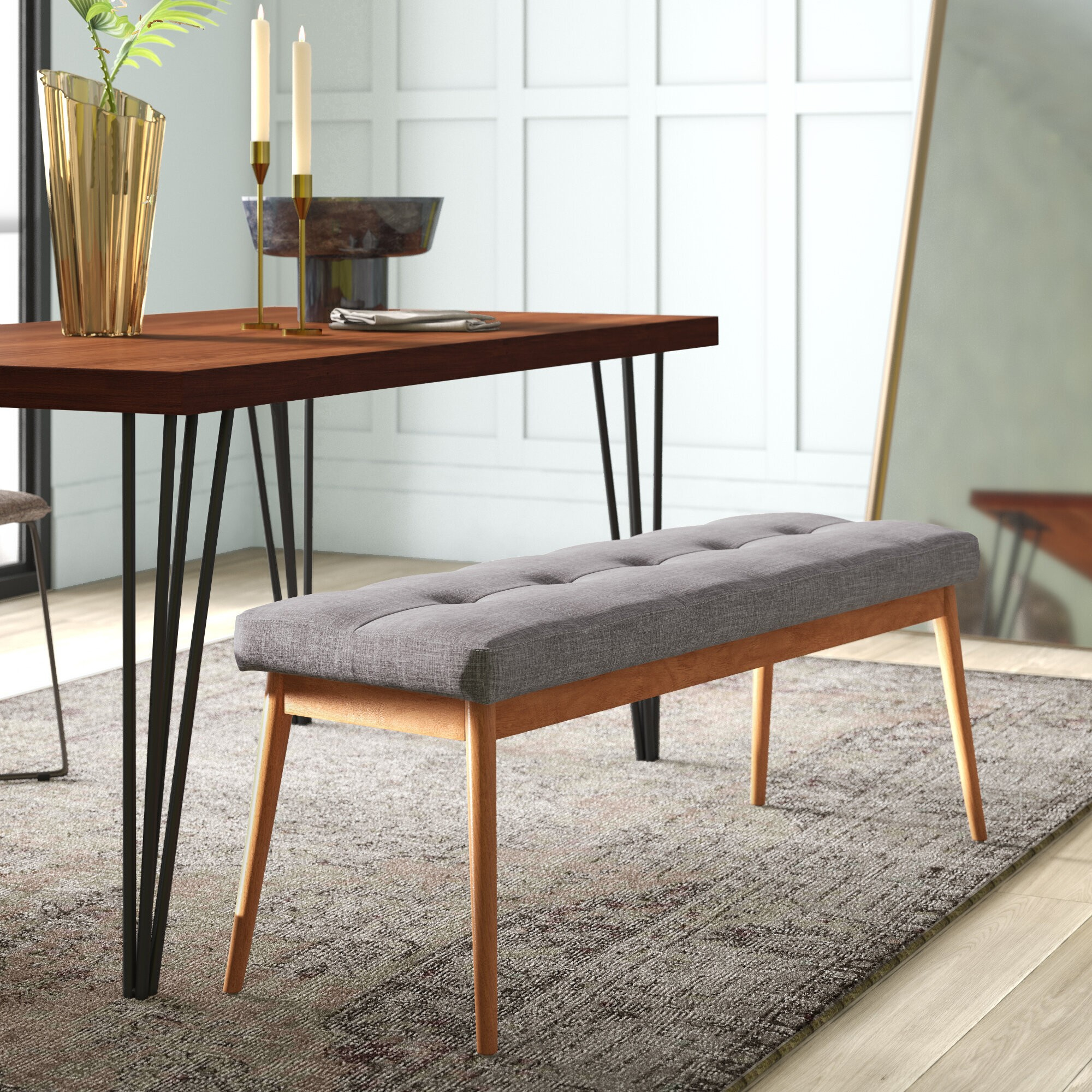 How To Find The Right Dining Bench For Your Interiors - Foter inside Unlock Your Dining Room Potential with the Right Bench Size