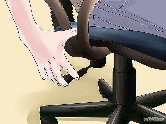 How To Fix A Sinking Desk Chair | Do It Yourself Ideas And Projects regarding