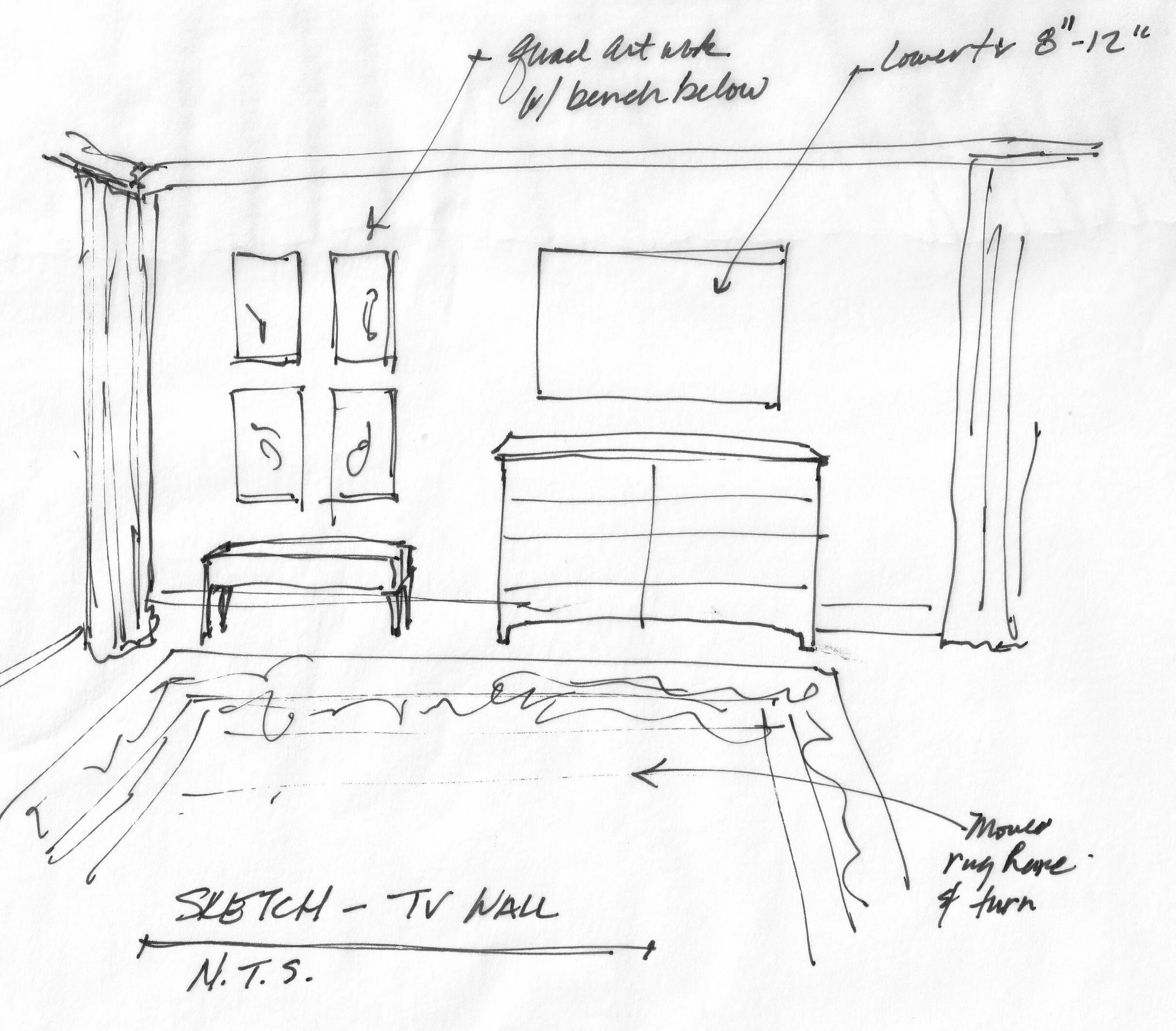 How To Layout And Decorate A Long, Narrow Bedroom — Designed in