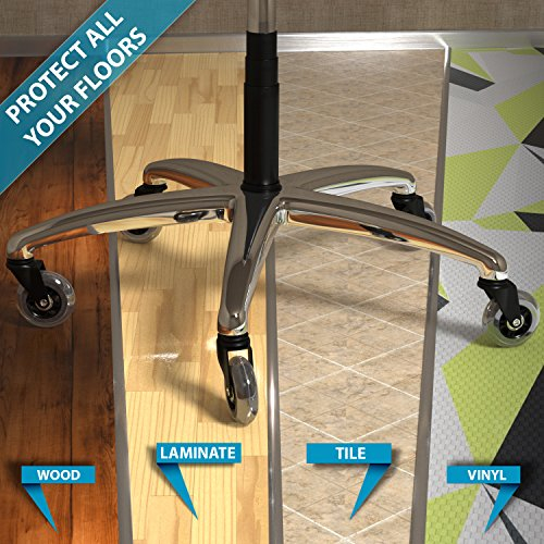How To Protect Vinyl Floor From An Office Chair? - Toergonomics with Combatting Wear and Tear How Office Chair Protectors Preserve Your Flooring