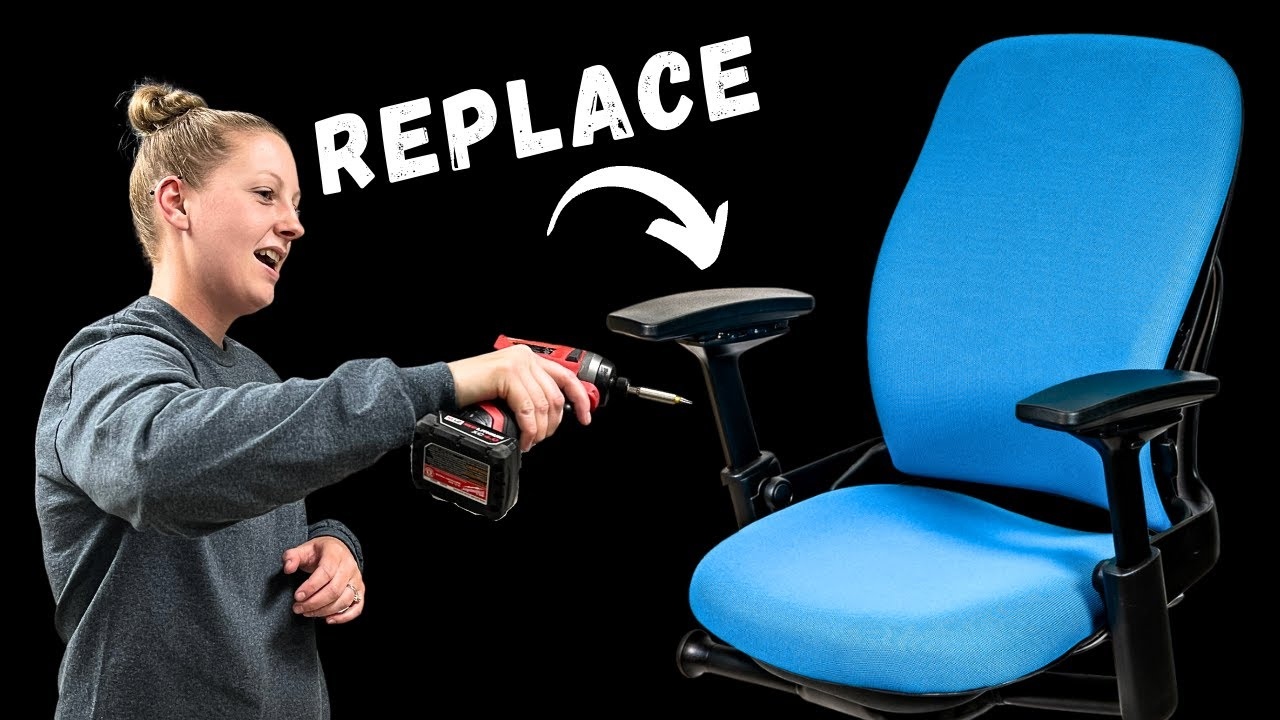 How To Remove And Install The Arm Pads On Your Office Chair | Easy ... regarding Your Guide to Ergonomic Excellence Finding the Best Arm Pads for Your Chair