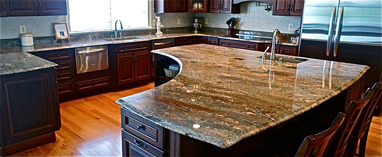 How To Select The Right Granite For Your Kitchen Countertops - Interior ... throughout Choosing the Perfect Modern Kitchen Granite Countertops for Your Home