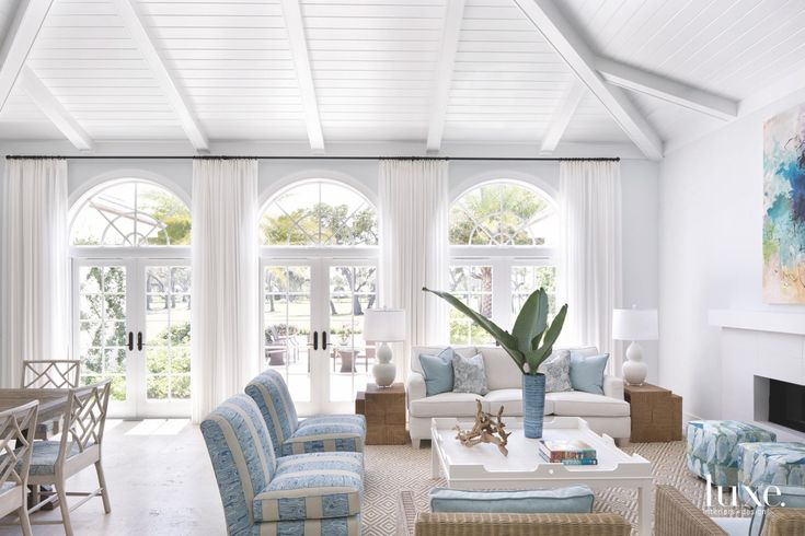 Inside A Florida Home Inspired By Relaxation &amp;Amp; Play | Luxe Interiors ... for The Art of Florida Living Bringing the Outdoors In Through Design