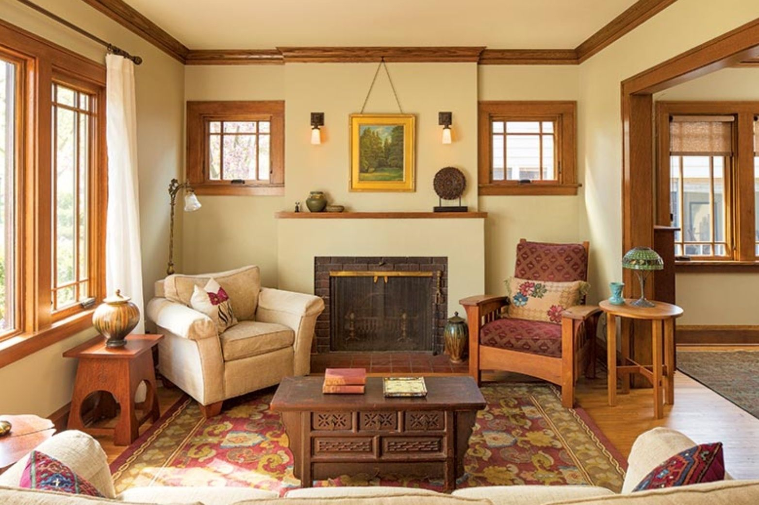 Inside Craftsman Bungalow Remodel for