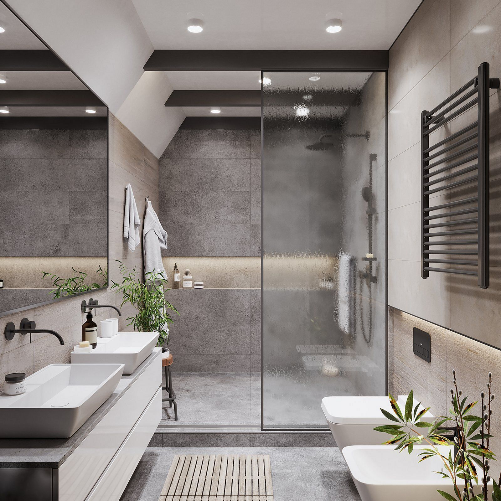 Inspiring 20 Most Beautiful Bathroom Design With Modern Bathtub Ideas ... inside Bathroom Interior Design Ideas
