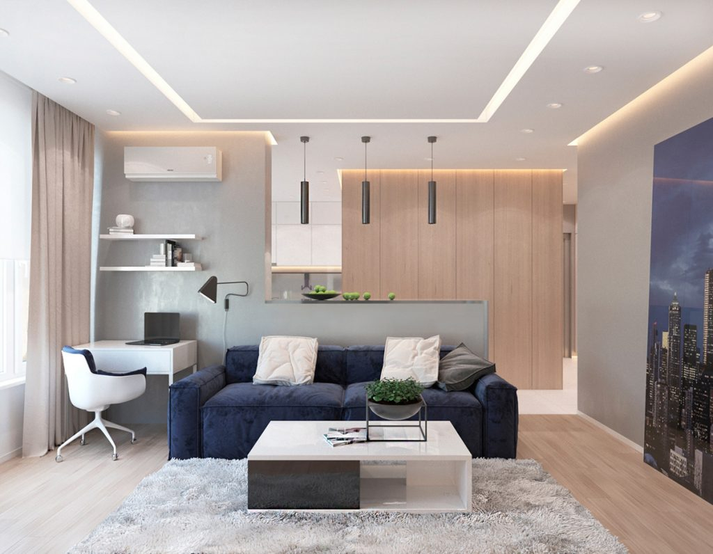 Interior Design For One Bedroom Apartment with The Art of Small Space Living Beautiful Design Ideas for 1 Bedroom Apartments