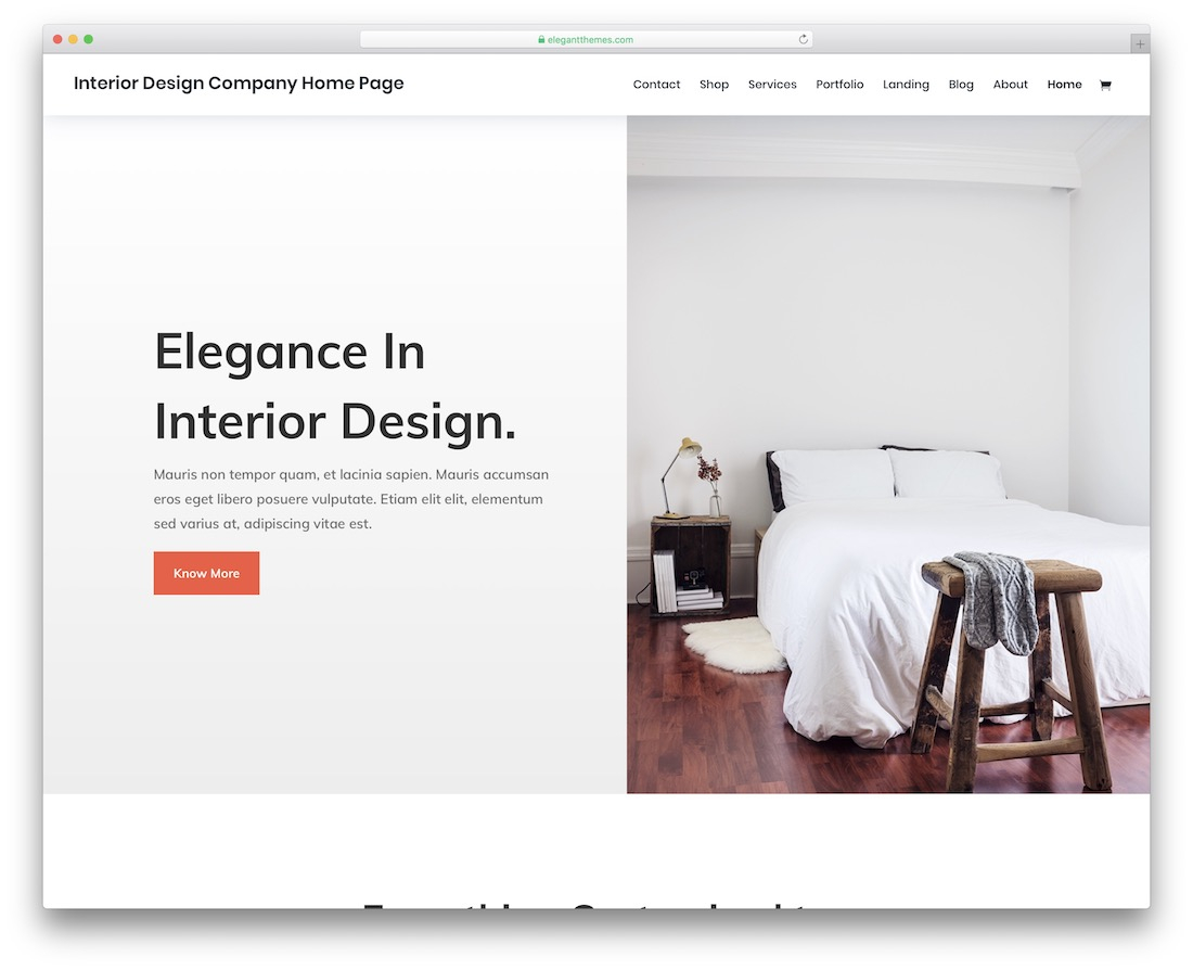 Interior Design Portfolio Website Templates | Psoriasisguru.com throughout Interior Design Ideas Website