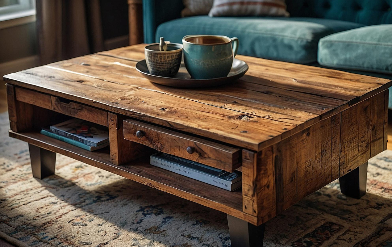 Invest Wisely: 6 Essential Ways To Spot A Real Wood Coffee Table throughout The Craftsmanship Behind Beautiful Real Wood Coffee Tables in the UK
