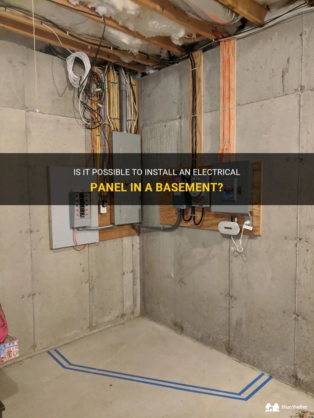 Is It Possible To Install An Electrical Panel In A Basement? | Shunshelter for