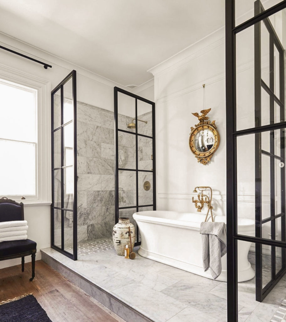 Is Your Black Accent Tile Perfect (Or Just Perfectly Nice)? - Bathrooms with