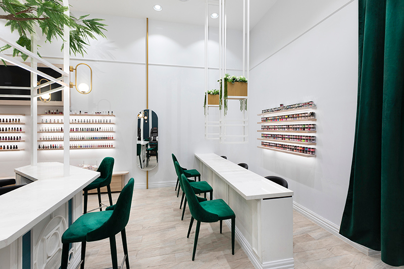 10 Instagram-Worthy Nail Salon Design Ideas for 2024: From Biophilic to Neon Dreams