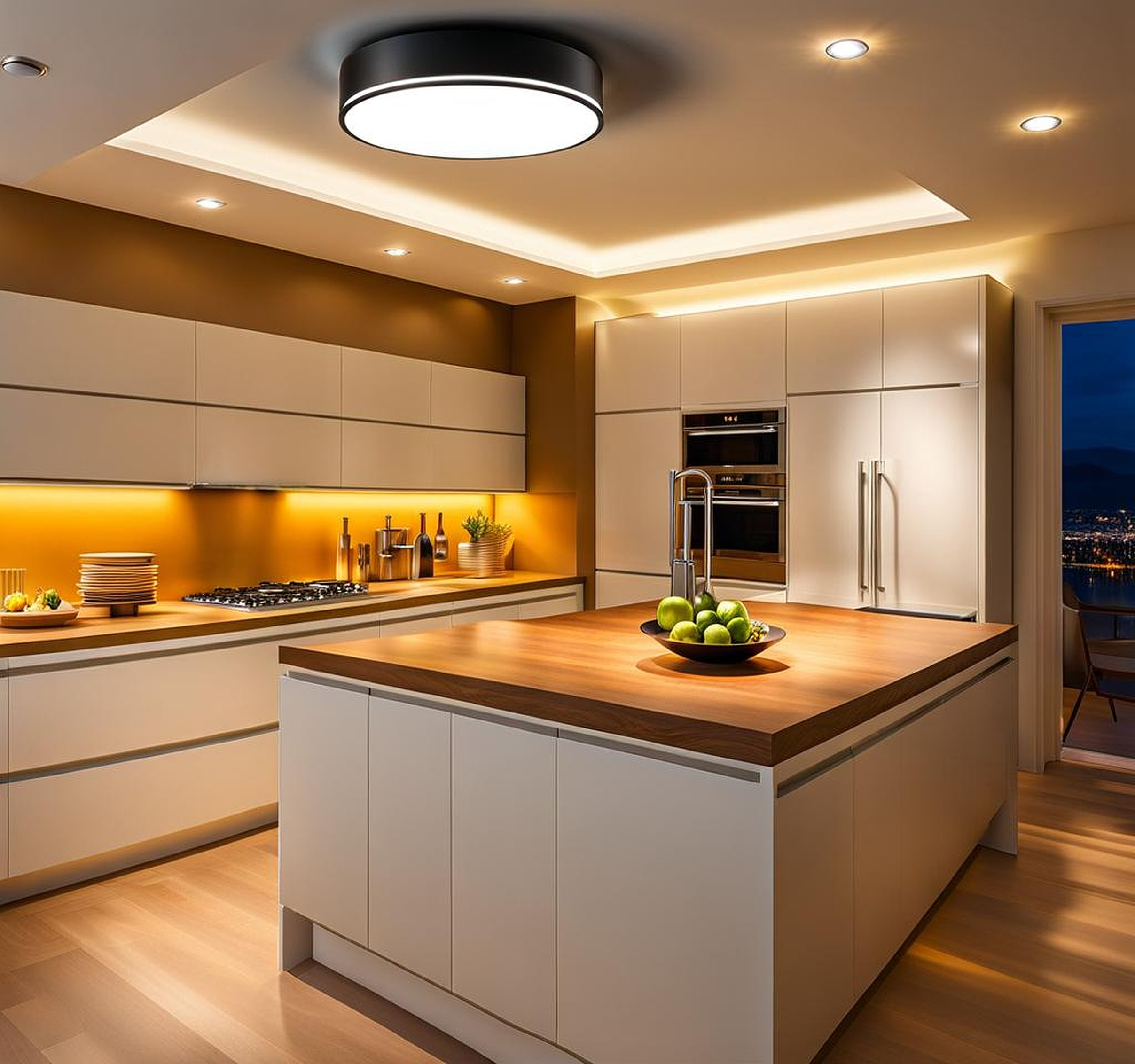 Kitchen Ceiling Light Fixtures For The Highest Brightness ... inside Beyond the Basics Understanding Modern Kitchen Ceiling Lighting