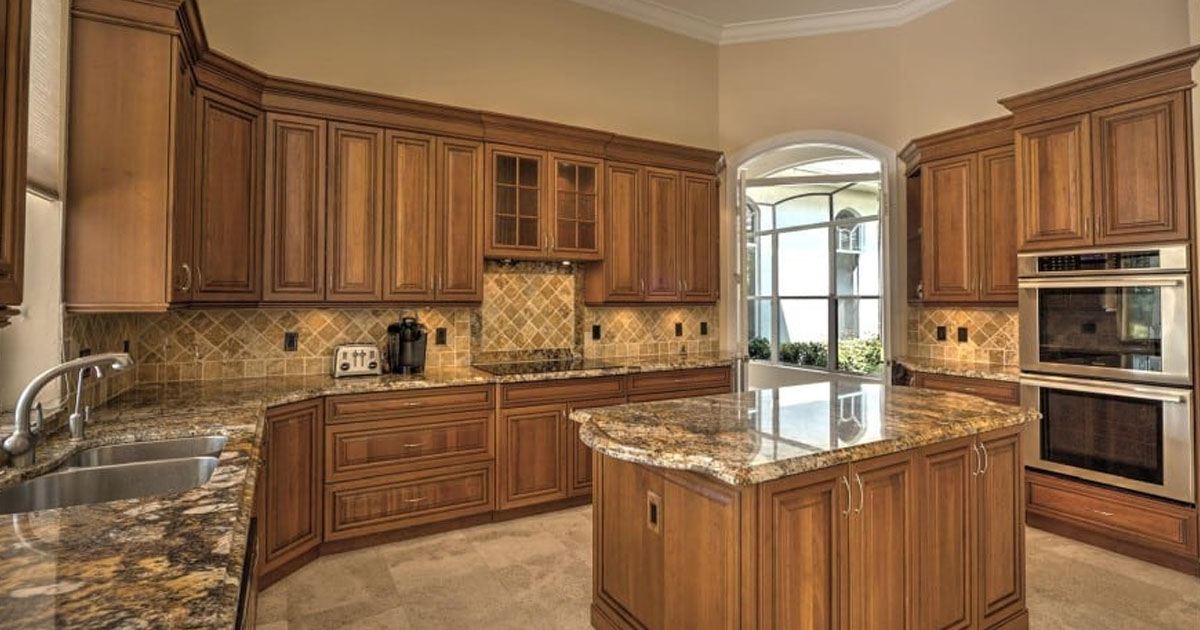 Kitchen Countertop Ideas For Oak Cabinets – Things In The Kitchen intended for