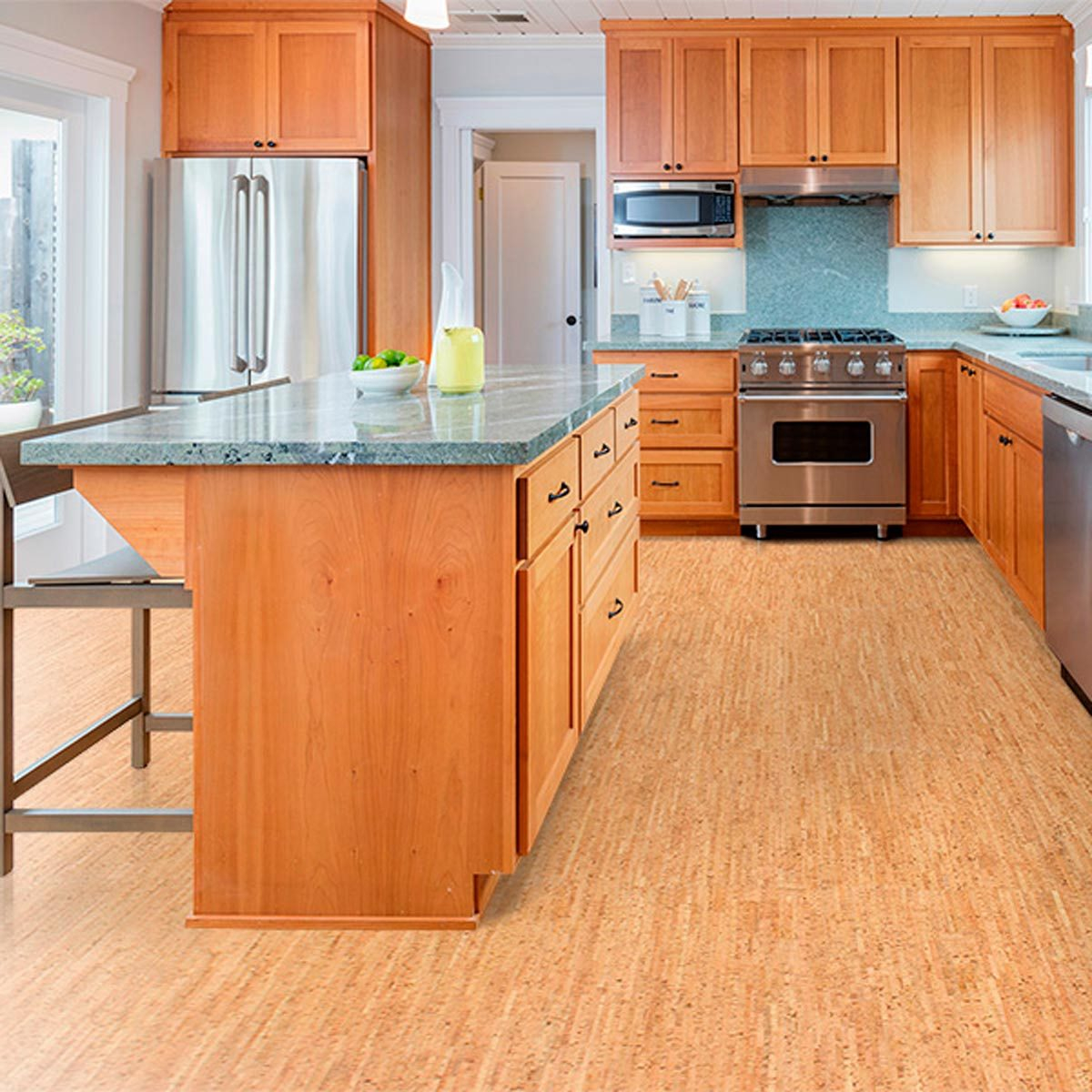 Kitchen Flooring Ideas 2024 - Nara Rosabella with regard to The Ultimate Guide to Durable and Stylish Modern Kitchen Flooring Options