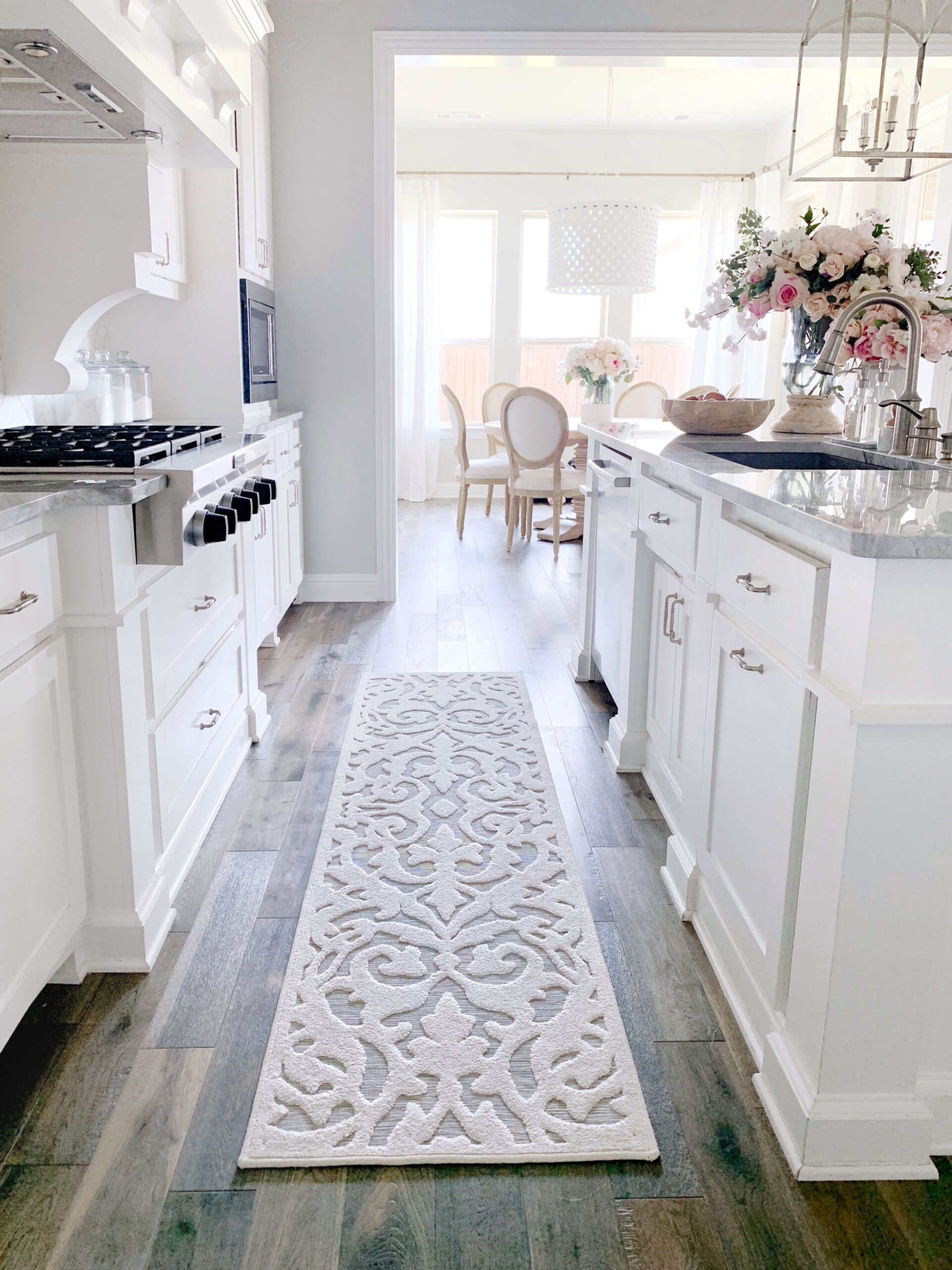 Kitchen Rugs (Best Material And Amazing Design Of Kitchen Rugs) | White ... intended for
