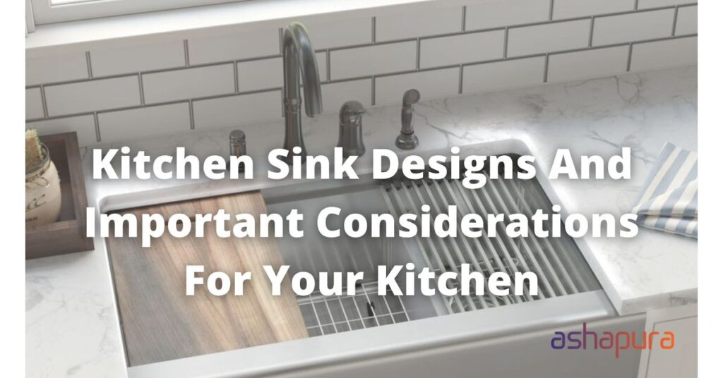 Kitchen Sink Designs And Important Considerations For Your Kitchen ... inside