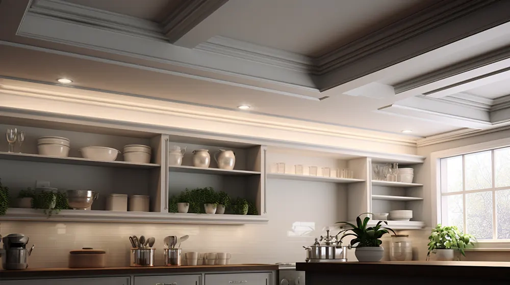 Kitchen Soffit: What They Are, Ideas, And All You Need To Know ... intended for Smart Strategies for Sleek Modern Kitchen Soffits