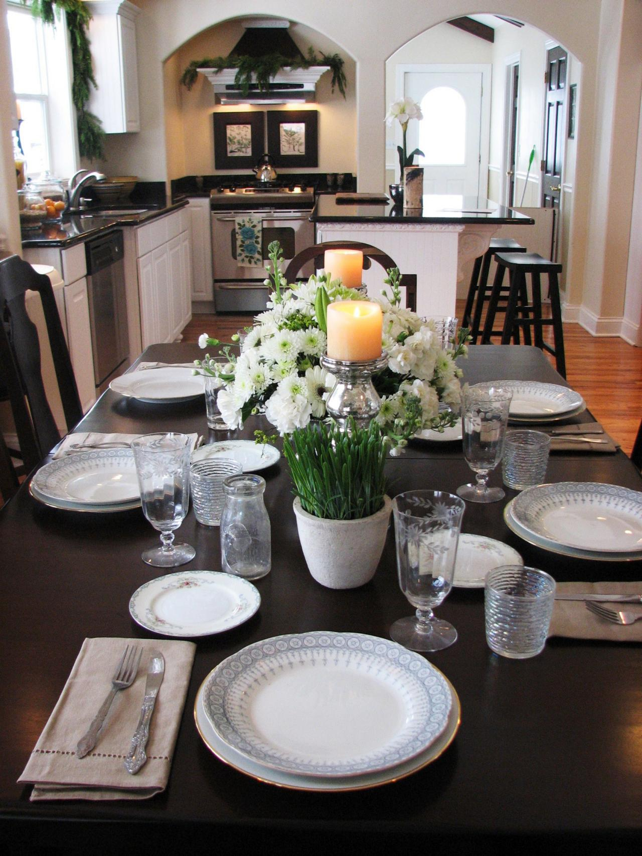 Kitchen Table Centerpiece Design Ideas + Hgtv Pictures | Hgtv with regard to