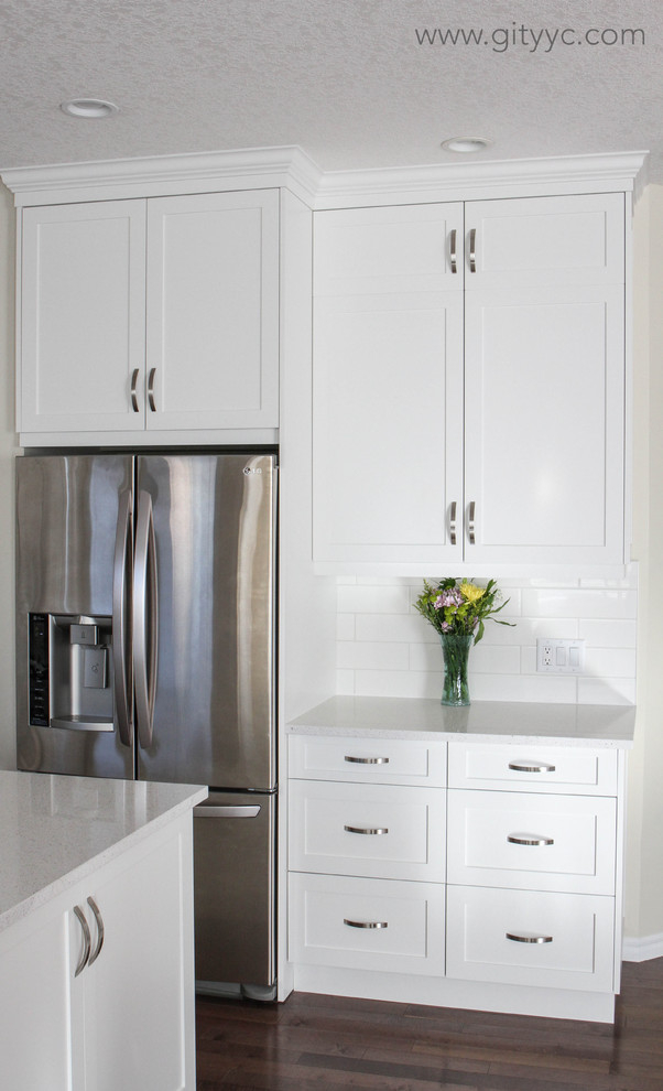 Kitchen Transformation: From Drab To Fab In Chestemere - Transitional ... within