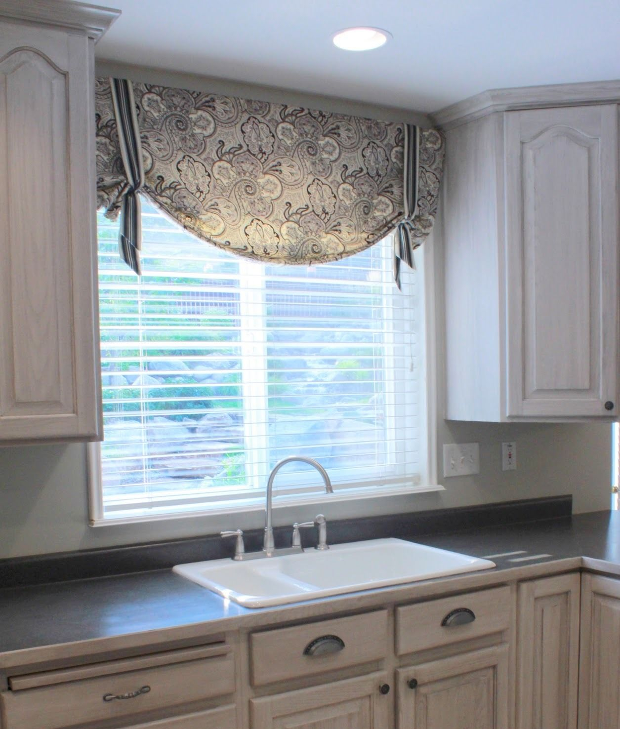 Kitchen Window Treatments | Window Treatments For Kitchen. Contemporary ... throughout