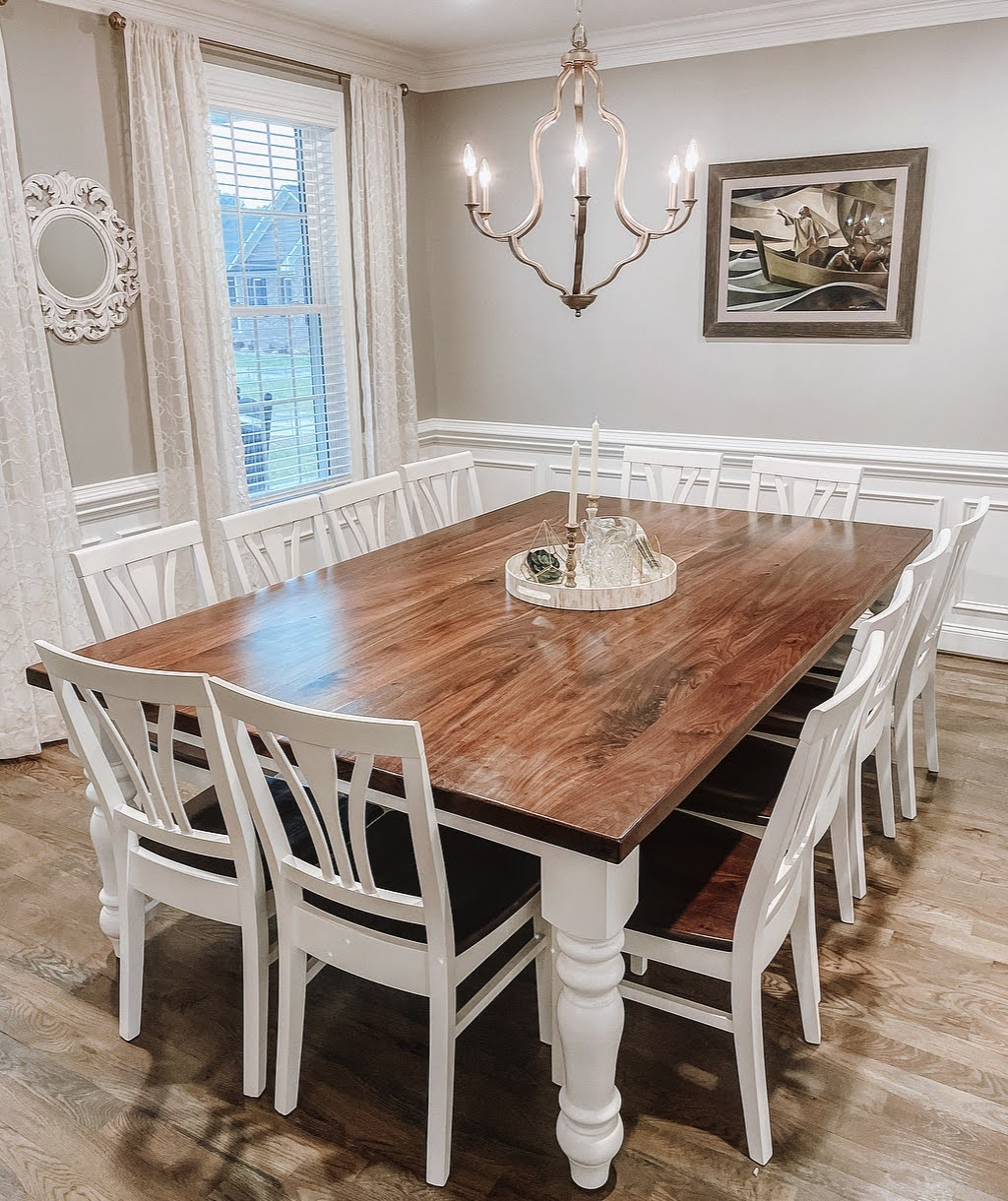 Large Dining Tables - Hillbuildit Creations throughout