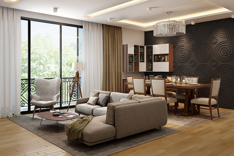 Living Room And Dining Room Designs | Design Cafe regarding Living Dining Room Interior Design Ideas