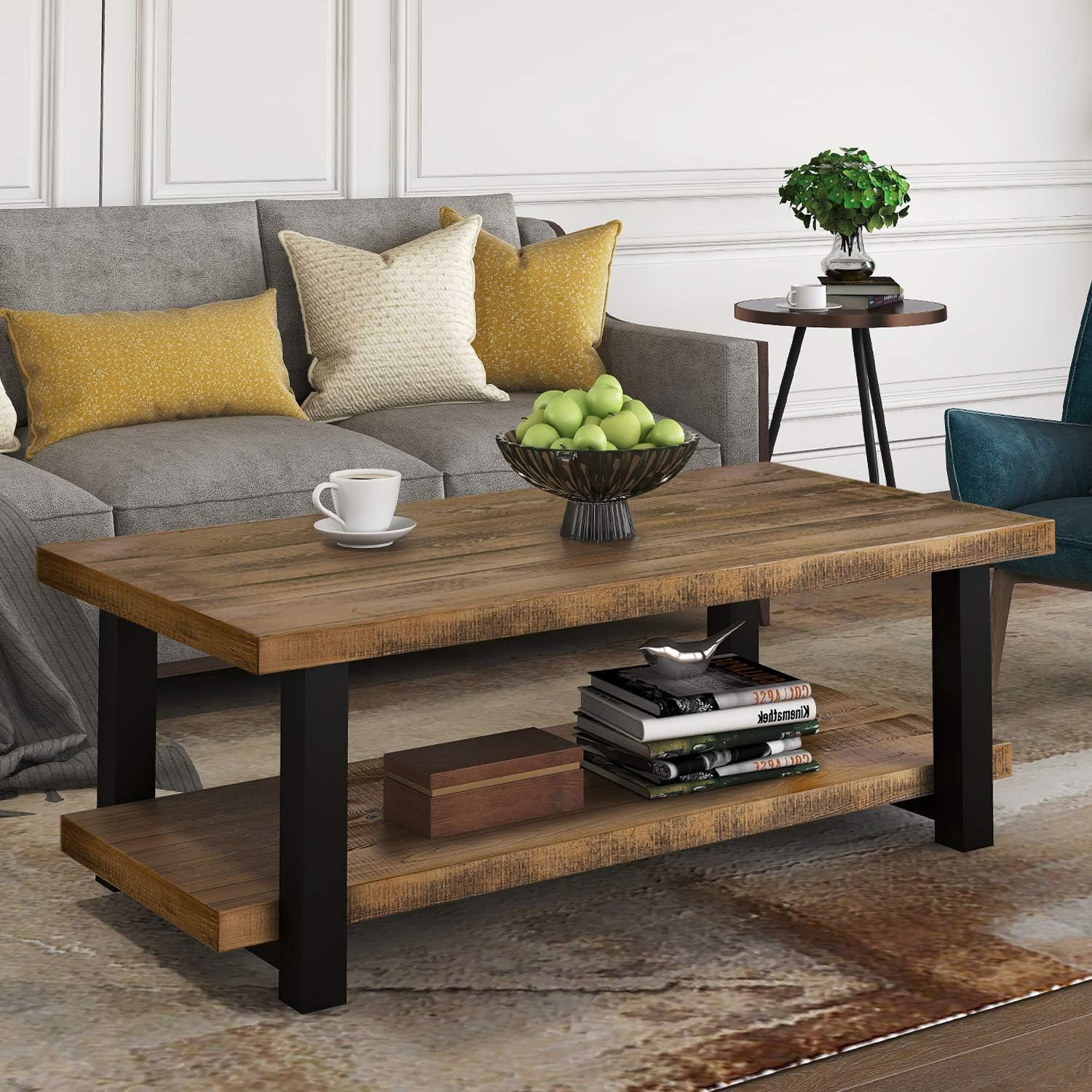 How Wood Living Room Tables Define Your Space