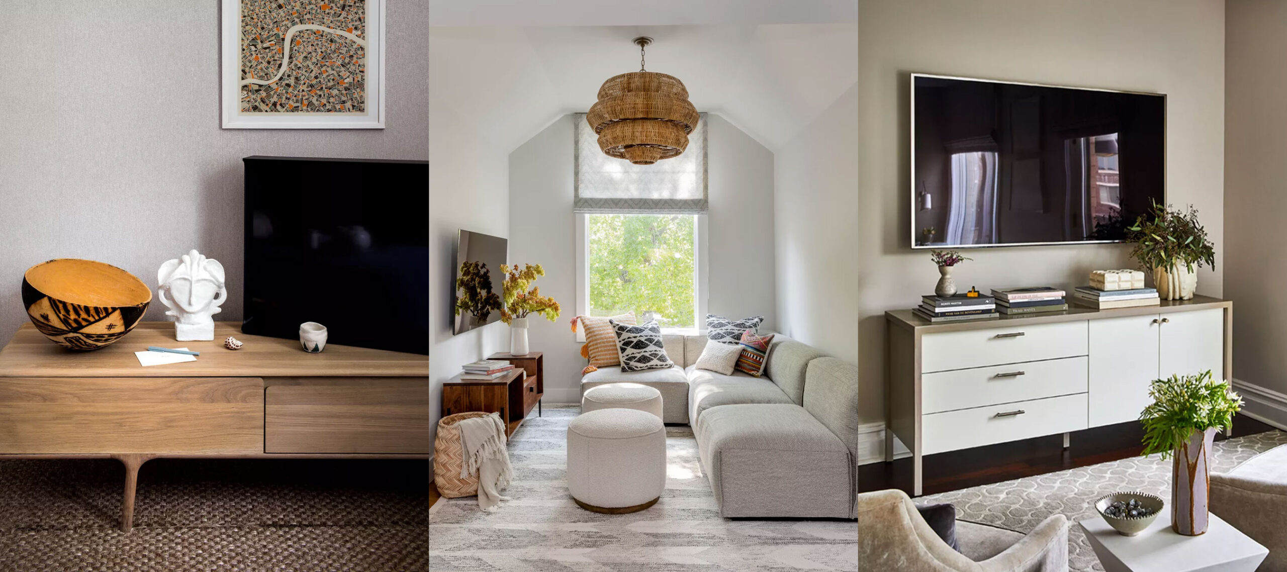 Living Room Tv Stand Decor | Cabinets Matttroy for How to Choose the Right Wood Table to Elevate Your Living Room Decor