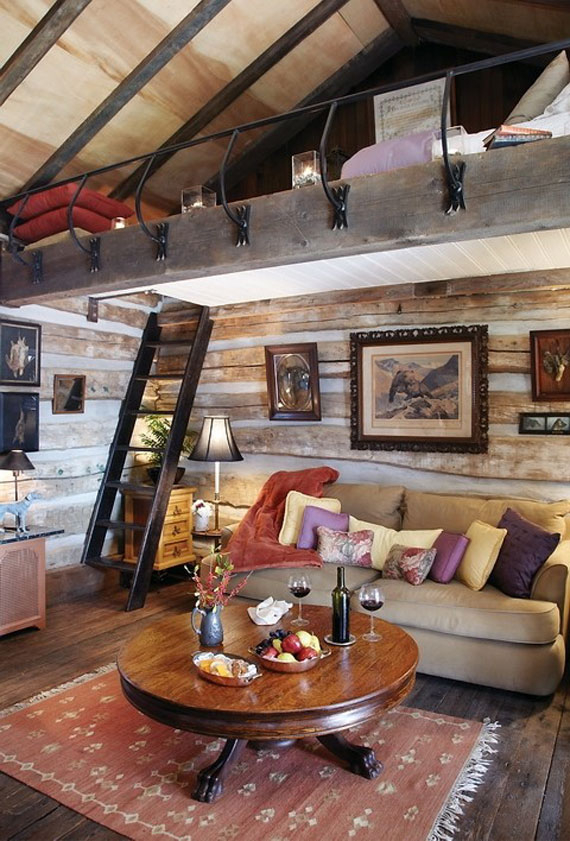 Log Cabin Interior Design: 47 Cabin Decor Ideas inside
