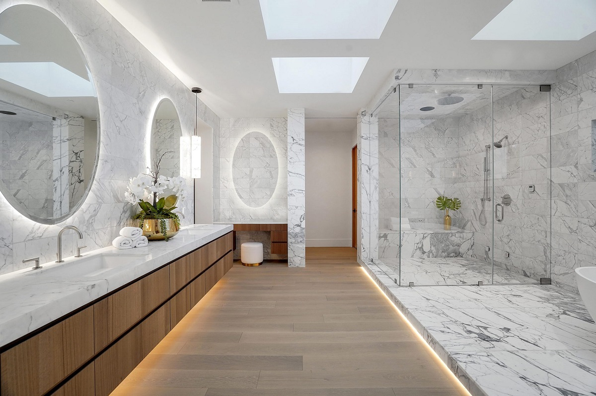 Luxury Bathroom Trends 2025 - Leonardo Gray with regard to