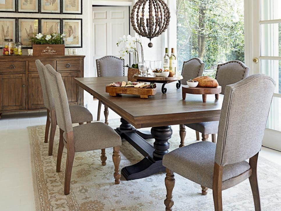 Make Room For More With A Rustic Refined Table | Dining Room Wall Decor ... throughout Mastering the Art of Extending Your Dining Room Table