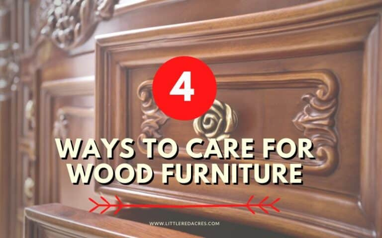 Make Your Own Cleaning Products - Little Red Acres intended for Caring for Your Wood Furniture Bringing Out the Best in Your Living Room