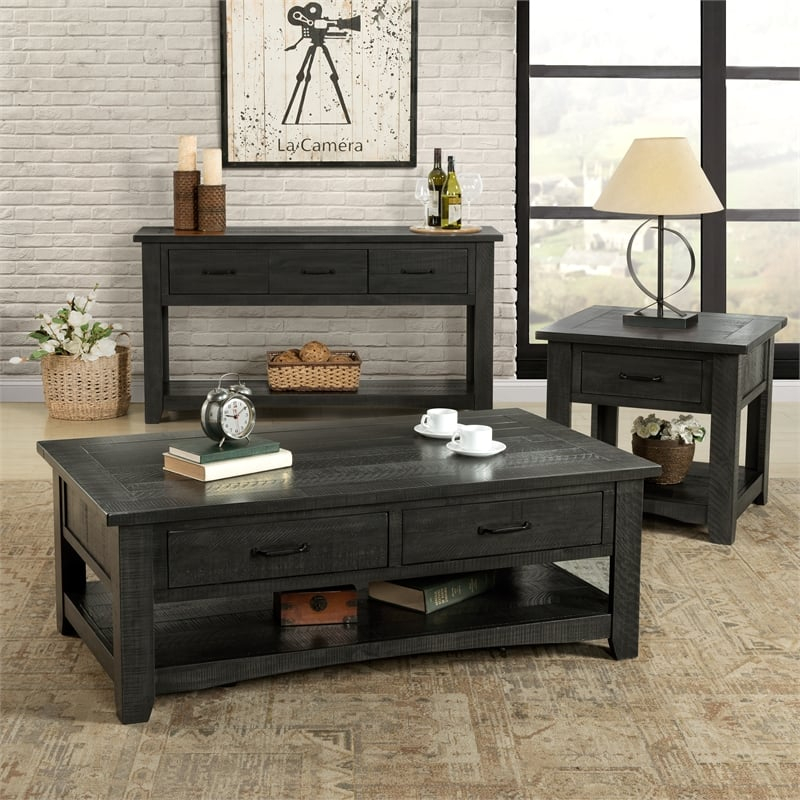The Art of Organizing with Solid Wood Coffee Table Drawers