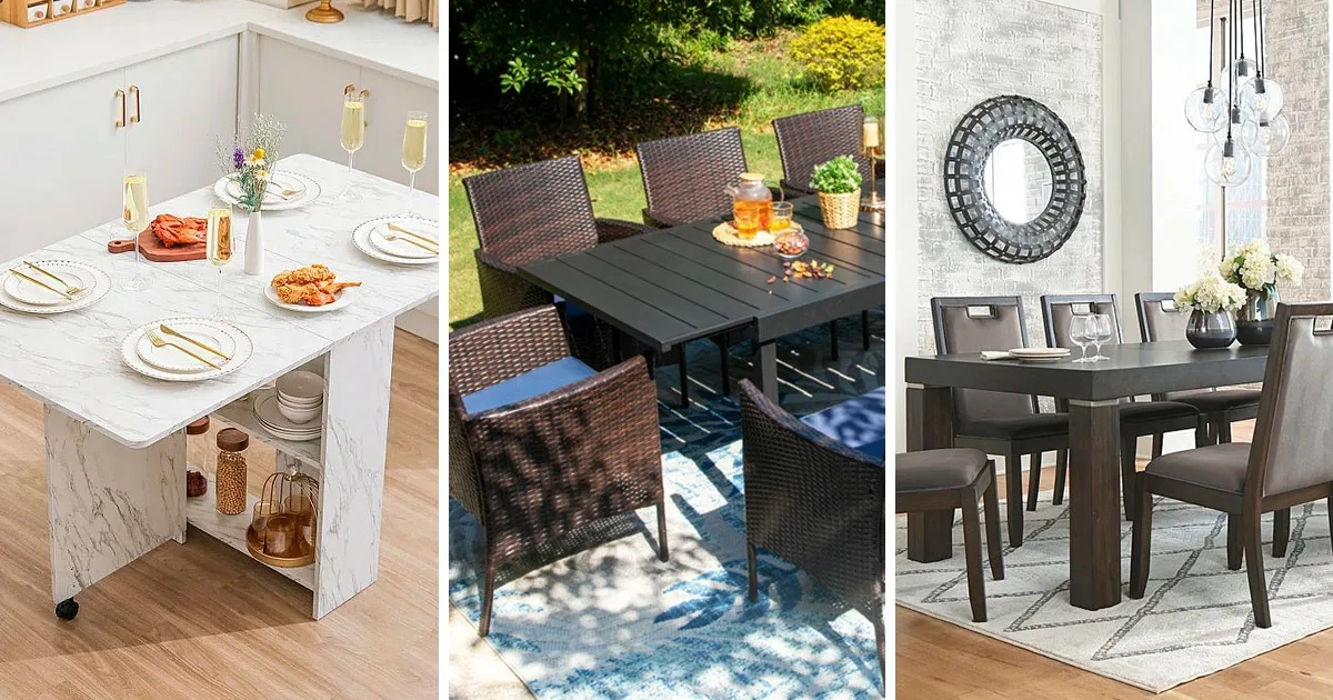 Maximize Your Dining Space With Extendable Dinner Tables regarding Maximizing Your Space With a Versatile Extendable Glass Dining Table