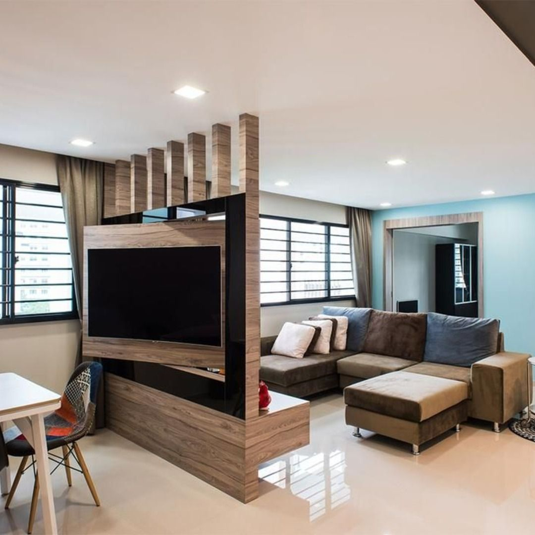 Maximize Your Living Room S Potential With These Partition Wall Design ... intended for Unlock Your Living Room's Potential with These Hands-On Ideas