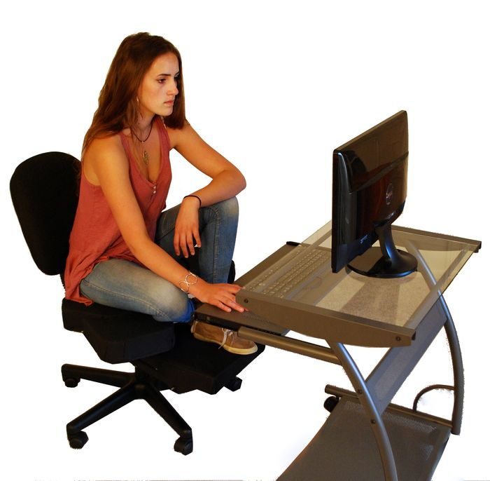 Meet Crosschair, The Chair That Allows You To Change Your Sitting ... throughout Transform Your Sitting Experience with the Power of the Office Yoga Ball