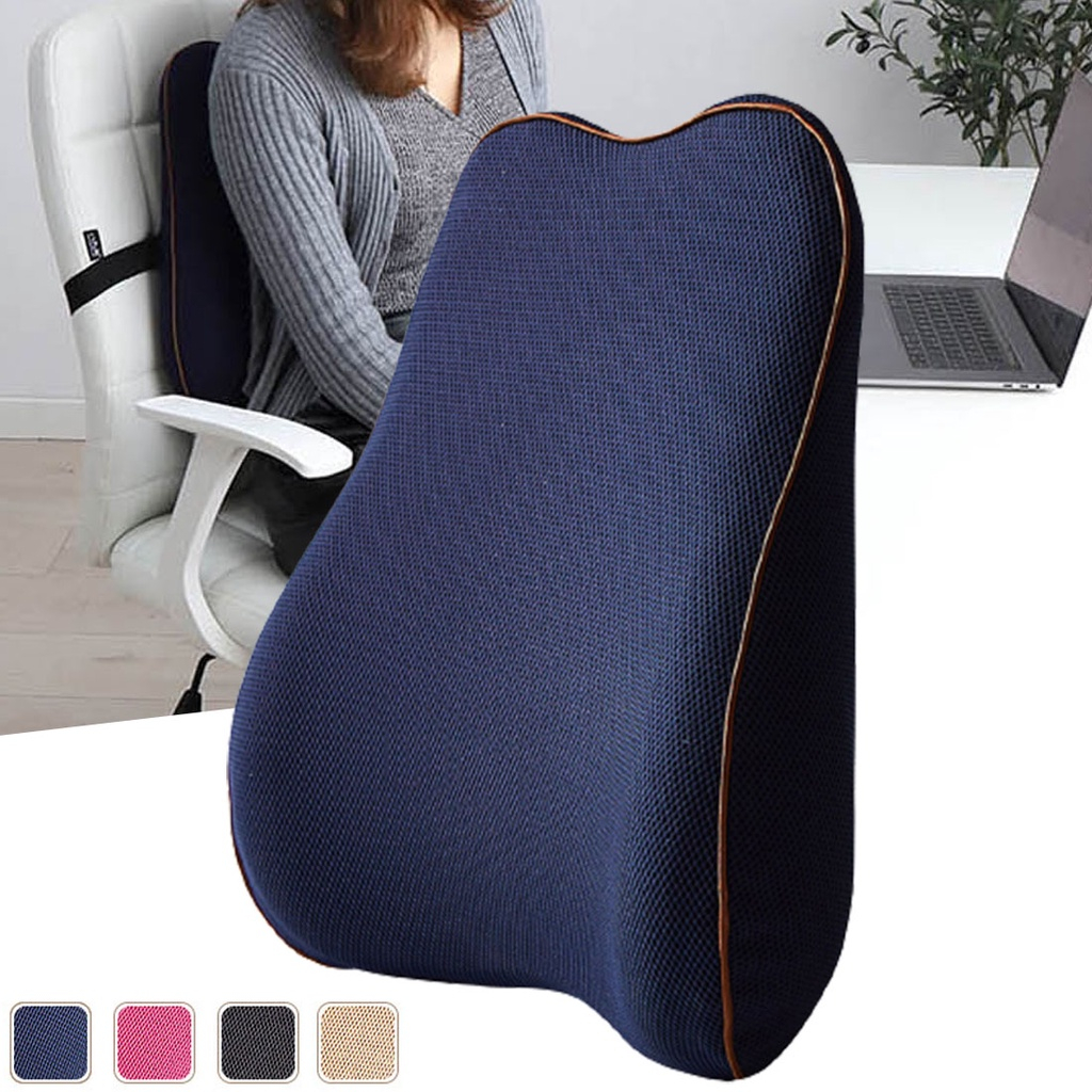 Memory Foam Lumbar Support Back Cushion Back Pain Relief Lumbar Support ... for The Science of Support How Back Cushions Redefine Your Workday Comfort