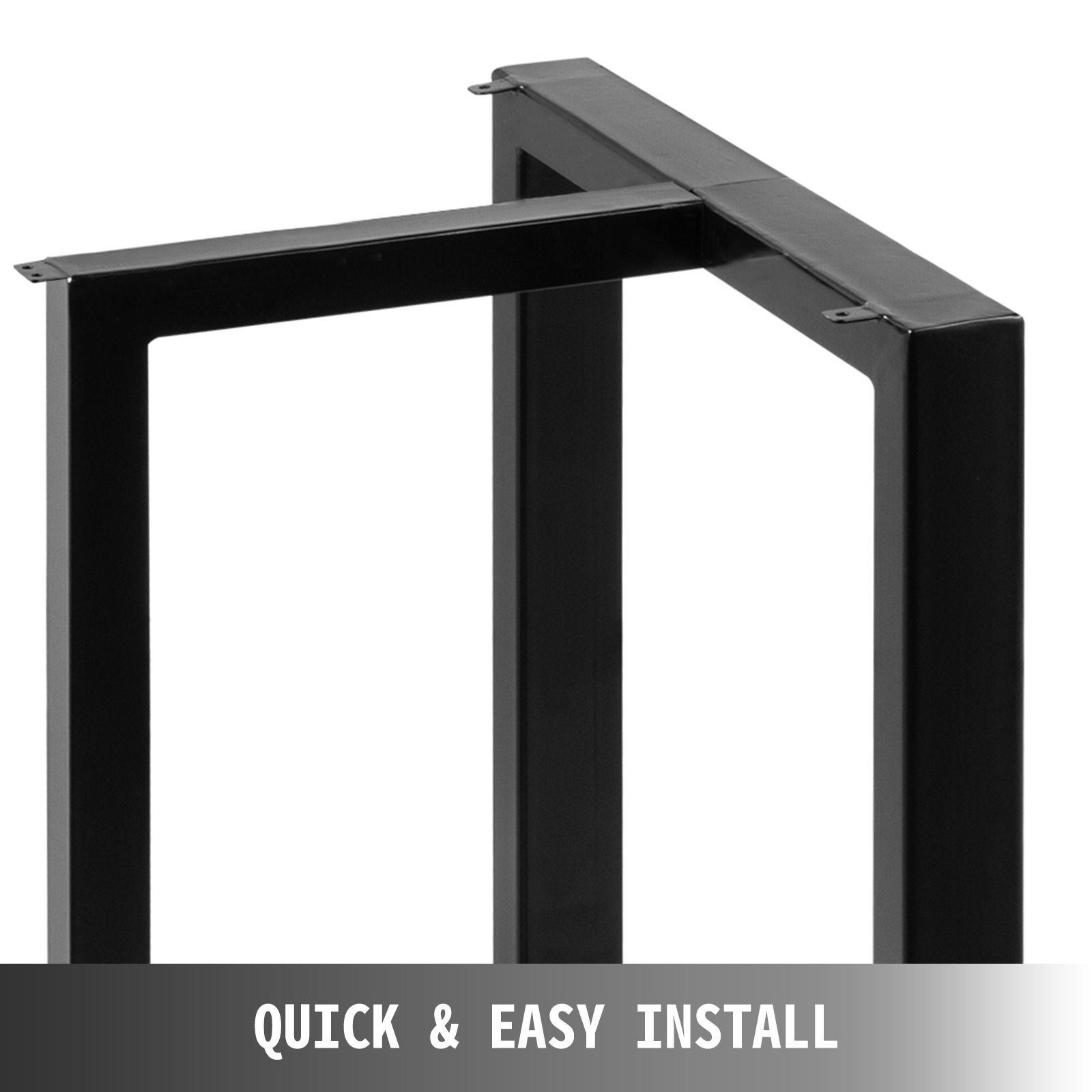 Metal Table Legs Dining Table Legs 28X24&quot; T-Shape Desk Legs Set Of 2 ... regarding
