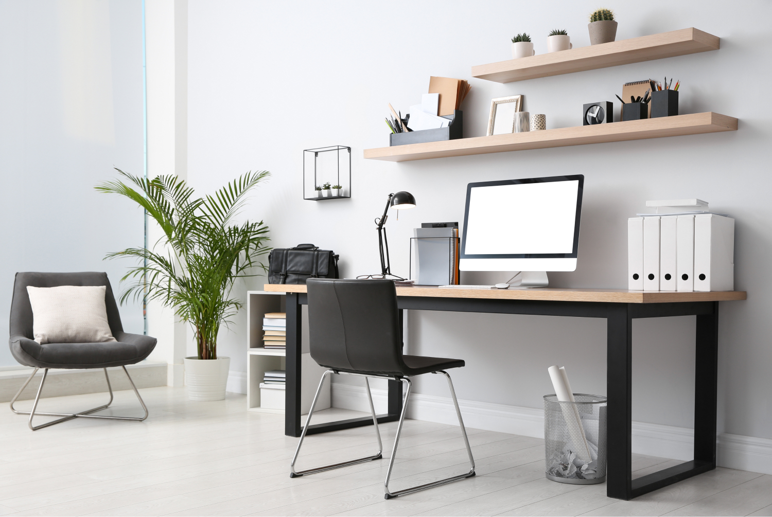 Minimalist Home Offices Designs Inspiring throughout